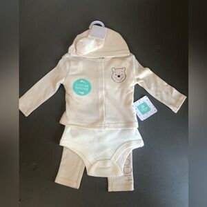 Disney Baby Winnie the Pooh 5 Piece Boys 6/9 Months Set NWT